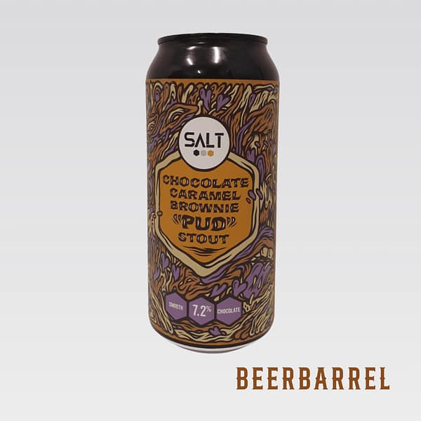 chocolate caramel brownie pud stout, salt beer factory, specialøl på fyn, beerbarrel