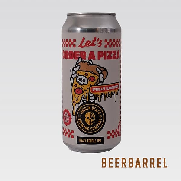 let's order a pizza - sudden death - tysk øl