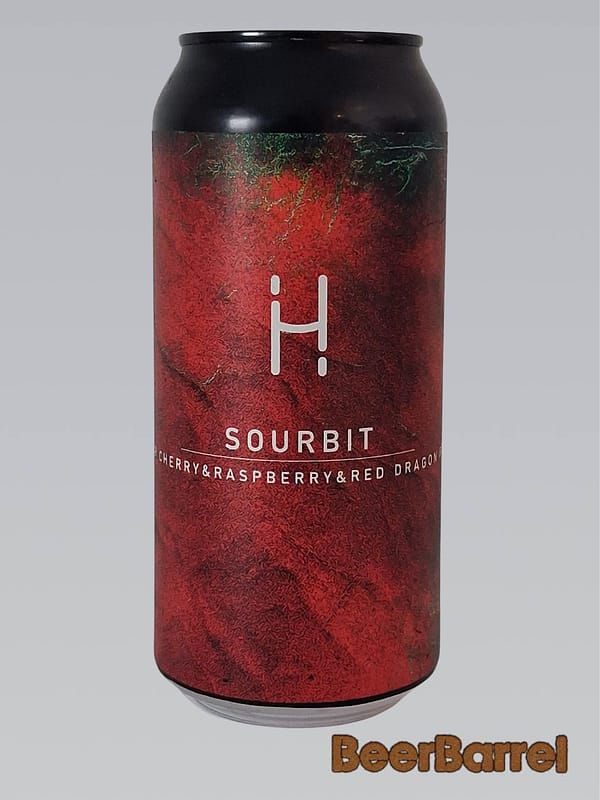 sourbit / sour cherry and raspberry and dragonfruit
